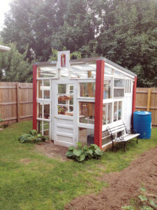How to Build a Greenhouse from Recycled Windows Image
